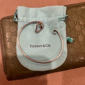 Tiffany Open heart by Elsa Peretti necklace and bangle
